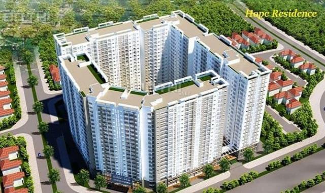 Bán căn hộ chung cư tại dự án Hope Residence, Long Biên, Hà Nội căn 2PN giá rẻ