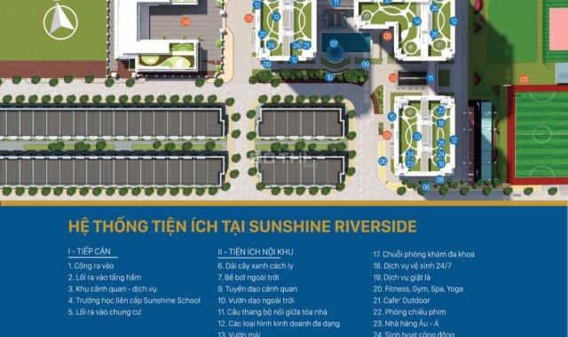 Suất ngoại giao căn góc 3PN Sunshine Riverside cầu Nhật Tân 3.2 tỷ, ban công Nam, nhận nhà ngay