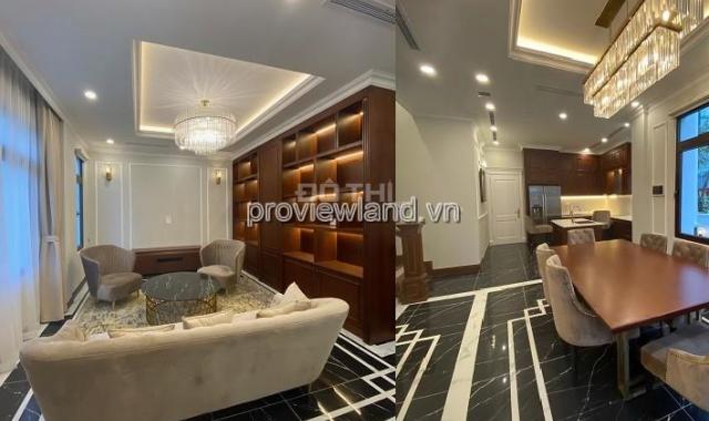 Cho thuê biệt thự Vinhomes Central Park Bình Thạnh 316m2 3 tầng