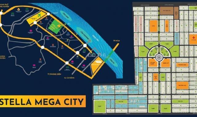 Bán đất nền dự án tại dự án Stella Mega City, Bình Thủy, Cần Thơ diện tích 114m2 giá 1.76 tỷ