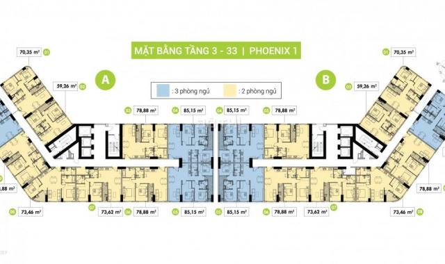 Bán căn hộ chung cư tại Đường Cao Lỗ, Phường 4, Quận 8, Hồ Chí Minh, diện tích 60m2, giá 2,24 tỷ