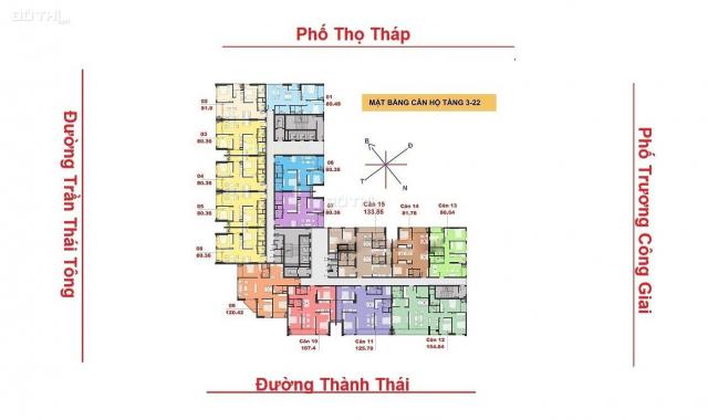 Bán suất ngoại giao dự án C22 Thành Thái vào tên trực tiếp HĐMB