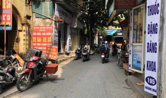 Chính chủ bán nhà cấp 4 mới xây mặt phố Hoàng Mai 100m2 kinh doanh sầm uất