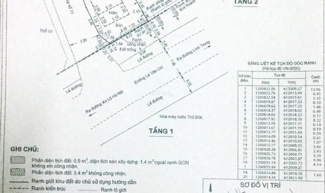 Chính chủ cần bán nhà 2 mặt tiền, DT 159m2 ở Linh Trung, q. Thủ Đức