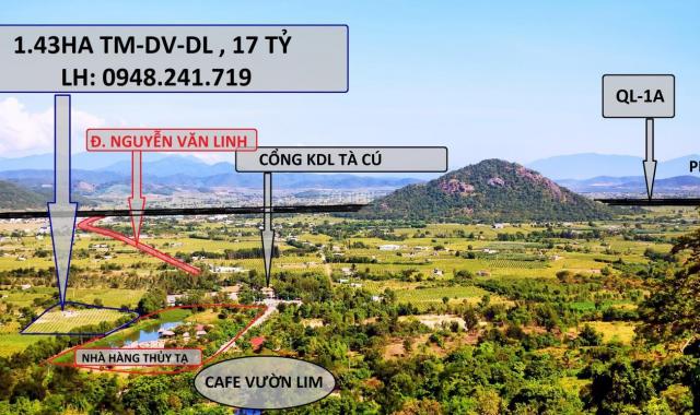 Đất xây khách sạn ngay TTC World Tà Cú Bình Thuận TM-DV-DL 1.2tr/m2, SHR, 0945.741.719