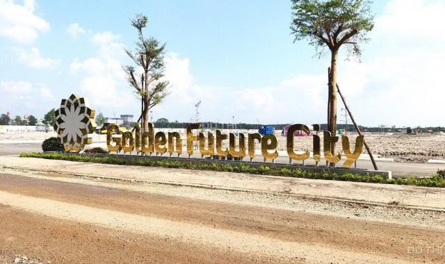 500 triệu/nền, đất ngay trung tâm KCN Bàu Bàng, Bình Dương, sổ đỏ thổ cư 100%, Golden Future City