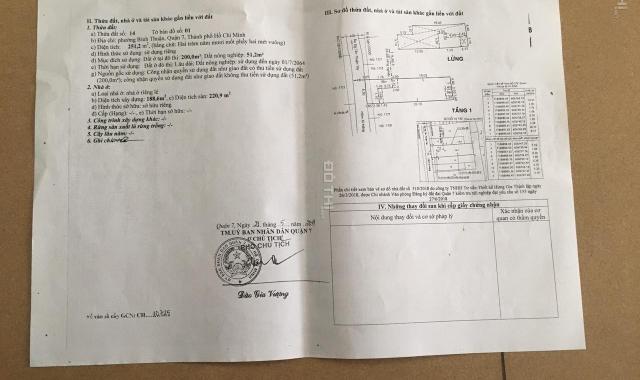 Bán nhà riêng chính chủ tại đường Tân Thuận Tây, Phường Bình Thuận, Quận 7, giá TL