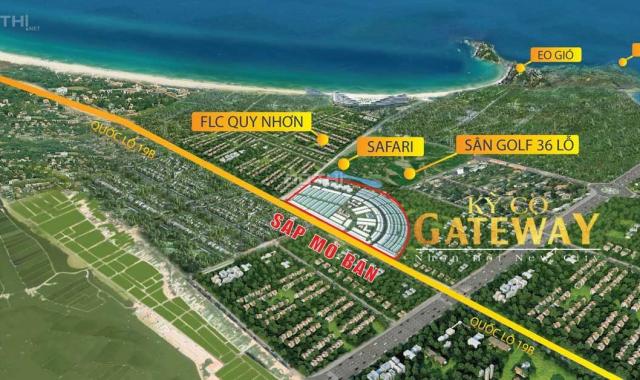Kỳ Co Gateway cửa ngõ giao thương kinh tế lớn nhất khu Nhơn Hội, chỉ 1.55 tỷ/lô