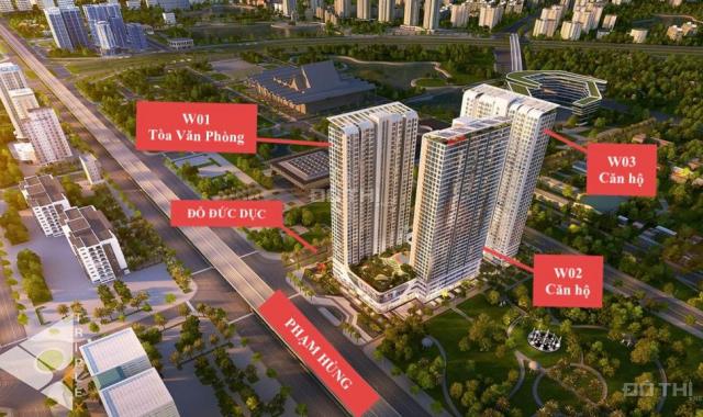 Bán căn hộ chung cư tại dự án Vinhomes West Point, Nam Từ Liêm, Hà Nội diện tích 72m2 giá 3.55 Tỷ