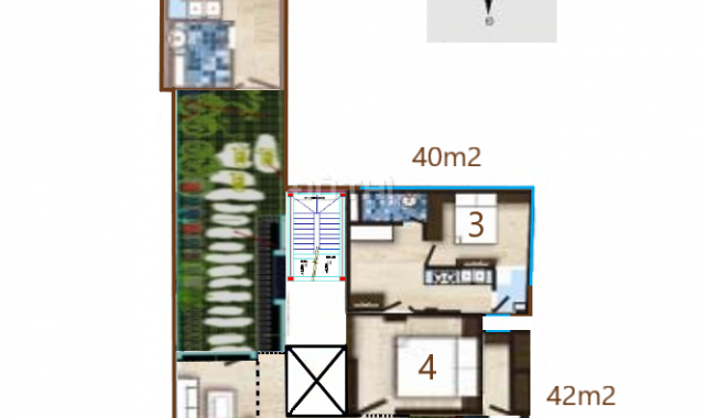 Tìm đơn vị cho thuê QLVH toàn bộ sàn tầng 9, CCMN 185m2 (20tr/tháng)