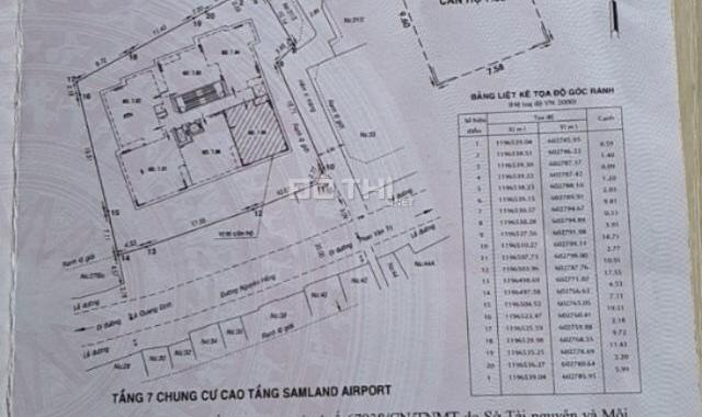 Bán căn hộ 2PN Samland Airport, full nội thất, quận Gò Vấp, giá tốt