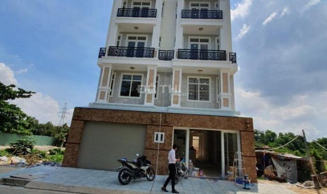 Nhà xây mới 4 lầu (260m2 DTSD) sổ hồng riêng, đường 12m p. 26 sau Vincom Nguyễn Xí - Bình Thạnh