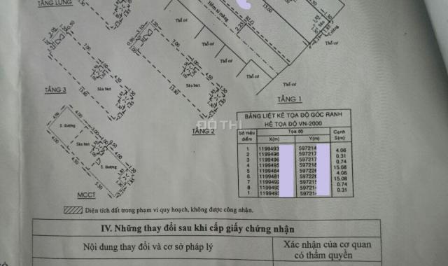 Bán nhà hẻm 51 Phạm Văn Chiêu, Phường 14, quận Gò Vấp, 4 x 16m, 1 trệt + 1 lửng, 3 lầu, hẻm 4m