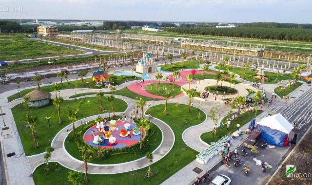 Bán đất dự án Phúc An Garden, Bàu Bàng, Bình Dương. Diện tích 75m2, giá 620 triệu