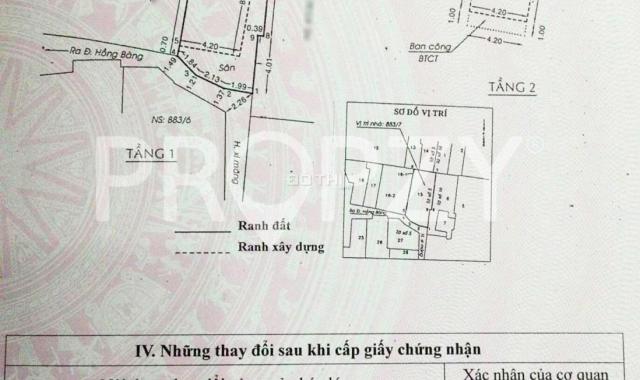 Nhà bán Hồng Bàng, P9, Quận 6, gần vòng xoay Minh Phụng (5.9x12m) 74m2. Giá 3.85 tỷ