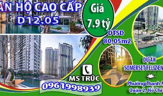 Chính chủ nhượng căn hộ cao cấp D12.05 dự án Somerset Feliz En Vista 7.9 tỷ