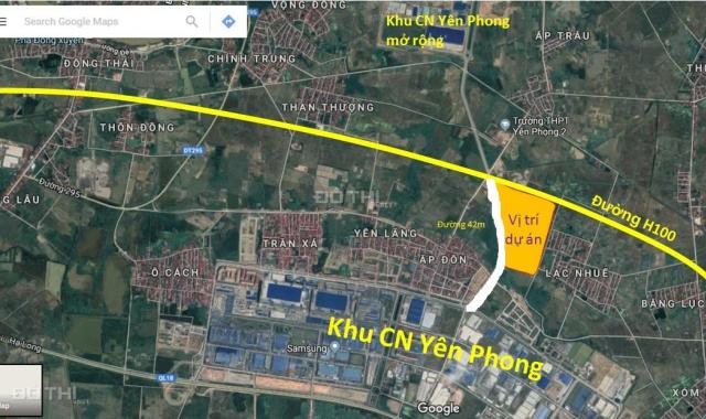 Bán đất nền DA Cát Tường Smart City Yên Phong Bắc Ninh lô góc, đường 42m - 2 tỷ/lo ĐT 0913363299