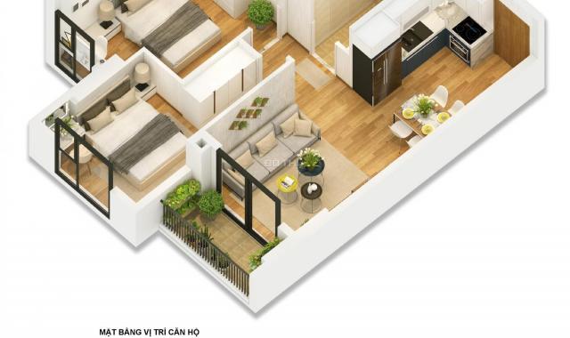 Bán căn hộ ở chung cư Anland Premium, diện tích 54m2, giá 1,5 tỷ, liên hệ 0966113655