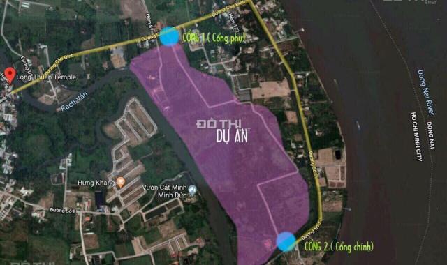 Đất biệt thự nhà vườn Sài Gòn Garden Q9 gần Vincity chỉ từ 24tr/m2. CK1 18%, góp 48th, 0907228516