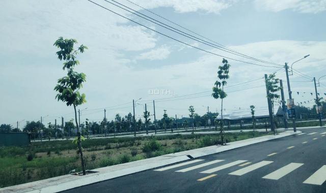 Bán gấp lô thổ cư đường Phan Văn Mảng, gần cổng sau KCN Thuận Đạo - Bến Lức, giá 450tr, SHR
