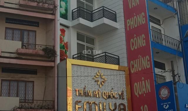 Bán nhà mặt tiền Lê Hồng Phong, Q10 - DT: 4,5mx13m - trệt + 3 lầu. Giá 15.2 tỷ TL (HĐT 50tr)