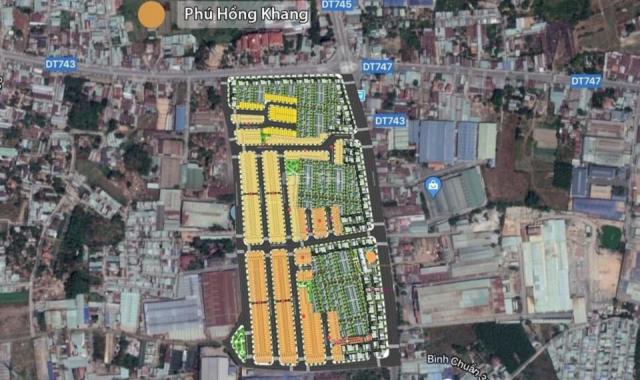 Bán nền đất đường thông ĐT743, Thuận An, từ 4x15m = 60m2, 1.5 tỷ. LH: 0919041940