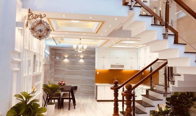 Bán biệt thự đường An Dương Vương, gần P16, quận 8, 400m2, mới xây, căn góc đường 12m, giá 8 tỷ 5