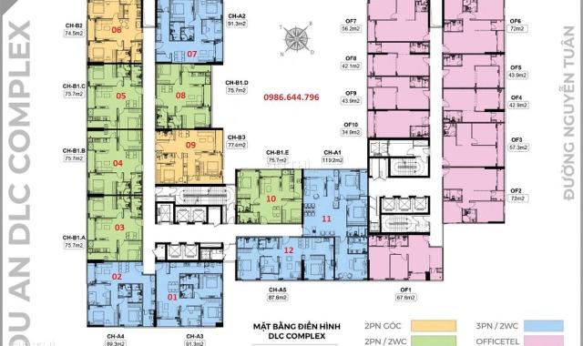 Mở bán đợt 1 chung cư trên đường Nguyễn Tuân giá từ 2.4 tỷ căn 2PN, 2WC, full nội thất liền tường
