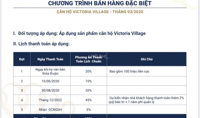 Bán căn hộ chung cư tại dự án Victoria Village, Quận 2, Hồ Chí Minh diện tích 64m2, giá 3.15 tỷ