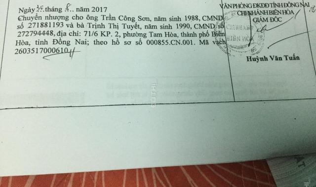 Chính chủ bán nhà đẹp phường Tam Hòa, TP. Biên Hòa, giá tốt
