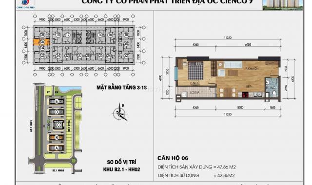 Sàn BĐS Mường Thanh: Bán hơn 50 căn hộ chung cư Thanh Hà Mường Thanh diện tích 47 - 83m2