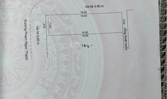 Bán lô góc ngã 4 đường Phạm Ngọc Thạch, Hải Châu. Giá bán 6 tỷ 2