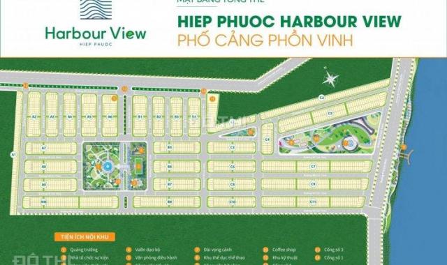 Mở bán đợt 1 dự án đất nền ven sông Harbour view Hiệp Phước, giá chỉ 1,45 tỷ CK 6%. LH 0909916089