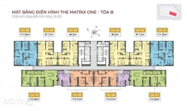 Độc quyền phân phối 20 căn hộ tầng 11 và tầng 30 dự án The Matrix One