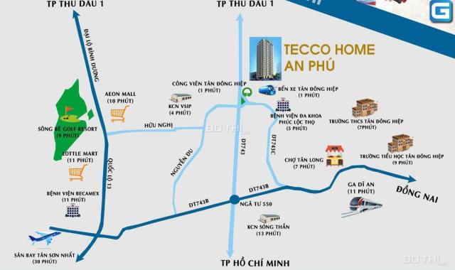Không nên bỏ qua cơ hội đầu tư này vào mùa dịch - Tecco Home cạnh KCN Vsip - Giá chỉ từ 890tr