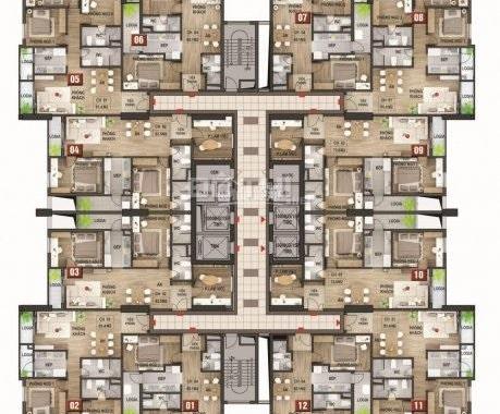 Bán căn góc 3PN 92.2m2, full nội thất cao cấp, 100% các phòng tiếp xúc ánh sáng. Đã có sổ đỏ