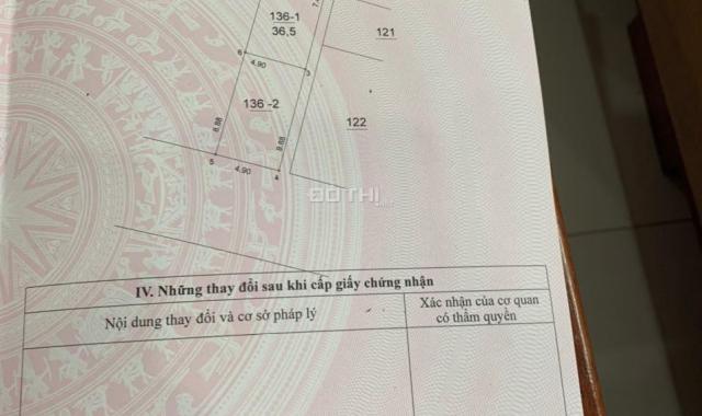 CC bán nhà đất Phú Lãm 36.5m2, mặt tiền 4,9m giá 1.85 tỷ. LH: 0944.22.44.89