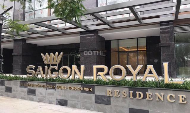 Cần cho thuê 1 sàn officetel Saigon Royal, Quận 4, diện tích 335m2, giá 115 triệu/tháng
