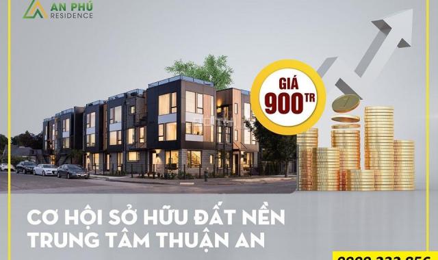 Đất nền sổ đỏ đầy đủ thành phố Thuận An chỉ 28 tr/m2, vị trí 2 mặt tiền gần Vincom Dĩ An