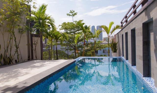 Cho thuê villa 4PN có bể bơi, sân thượng, gần biển Phạm Văn Đồng