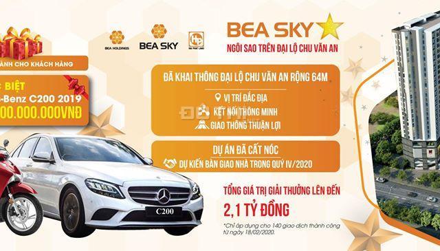 Chung cư Bea Sky - Hoàng Mai: Hỗ trợ ls 0%, cho vay 70% giá trị căn hộ. Tặng 1 xe Mercedes C200