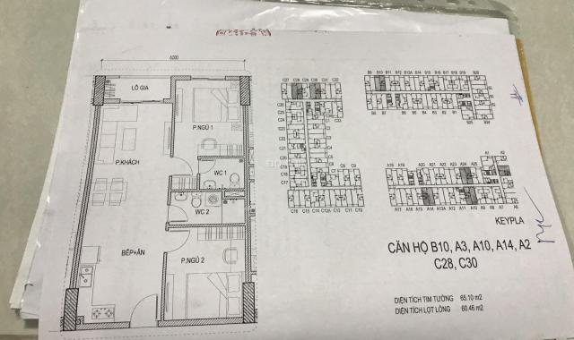 Chính chủ cần bán gấp căn hộ Prosper Plaza Q12 65m2, 2PN đầy đủ nội thất, LH Cô Nga