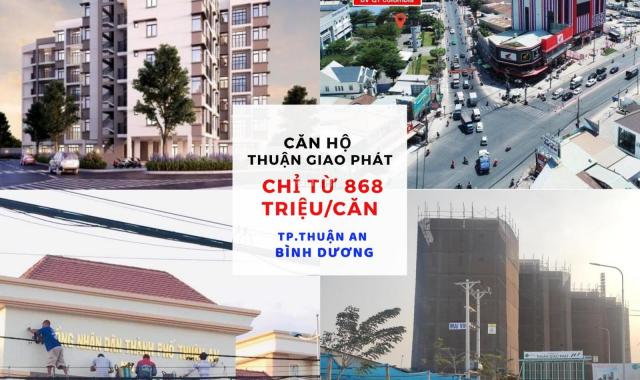 Căn hộ Thuận Giao Phát liền kề ngã tư Hòa Lân, giá 18 tr/m2 có thuế. LH: 0939.514.572