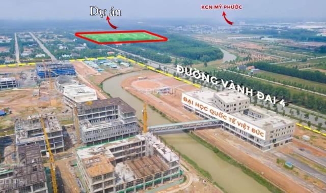 Mở bán dự án mới đất thổ cư ngay đại học Việt Đức sổ hồng riêng hỗ trợ trả góp nhiều đợt