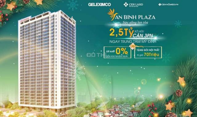 Thời điểm vàng mua CH 3PN An Bình Plaza, 97 Trần Bình, chỉ 2.4 tỷ, vay 0%LS, tặng 70tr gói nội thất