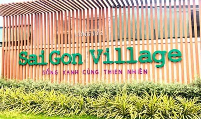 Bán đất thổ cư KDC - Sài Gòn Village 5x16m, sổ riêng, giá 1.35 tỷ/nền