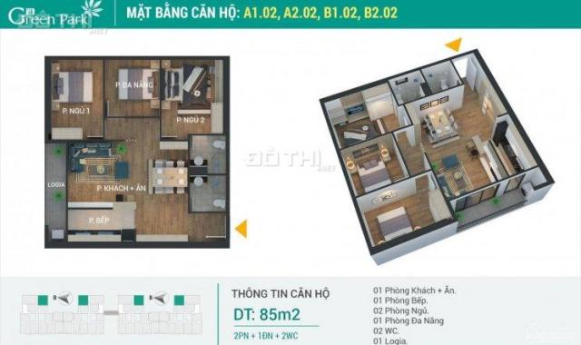 Ra hàng siêu hot Phương Đông Green Park - Tầng 5,18,25,28 nóng hơn cả tin Covid 19