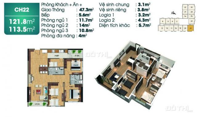 Bán căn hộ TSG Lotus Long Biên, căn góc, view hồ 4PN, CK 351tr - TG 0% - 12th. Giá chỉ 25 tr/m2