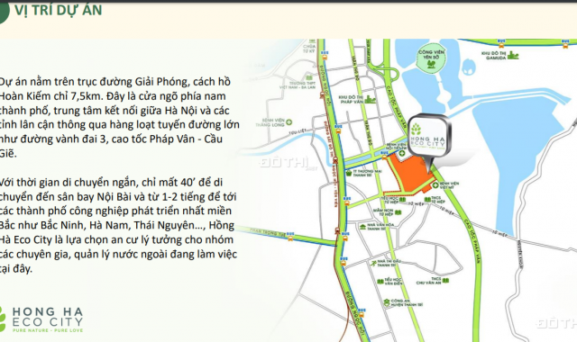 Hồng Hà Eco City, Thanh Trì, 2PN, 3PN, chiết khấu cao, giá cực tốt