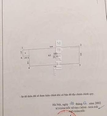 Siêu rẻ. Bán nhà phố Ngọc Hà, diện tích 27m2, 4 tầng, giá 2.75 tỷ